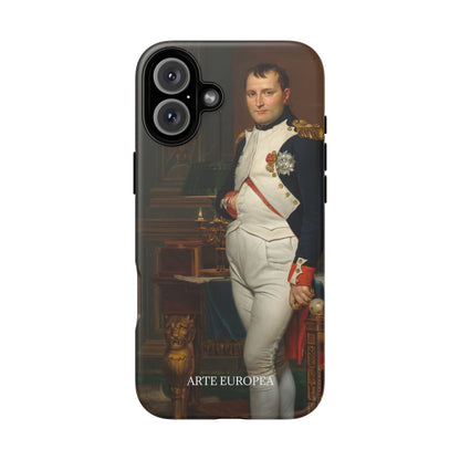 The Emperor Napoleon in His Study at the Tuileries - Jacques-Louis David (1812) - Phone Case