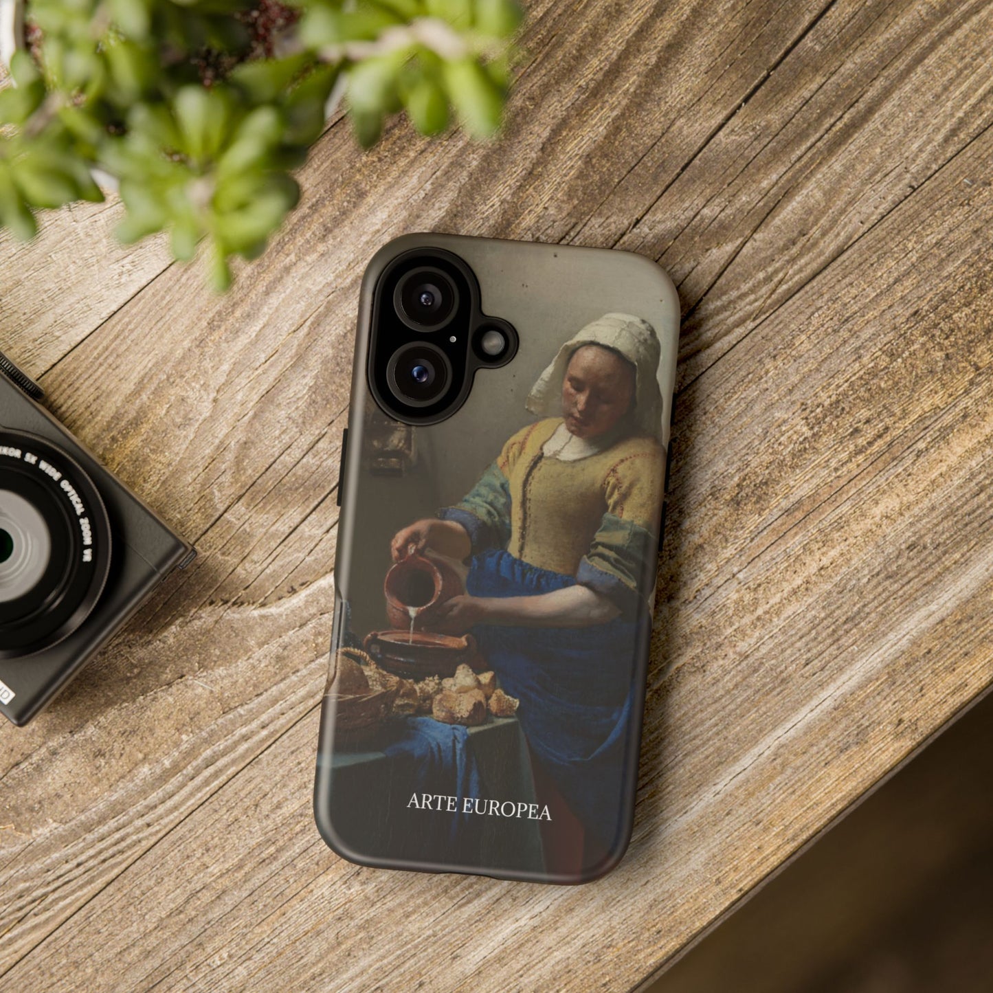 The Milkmaid - Johannes Vermeer (1657-1658) - Phone Case