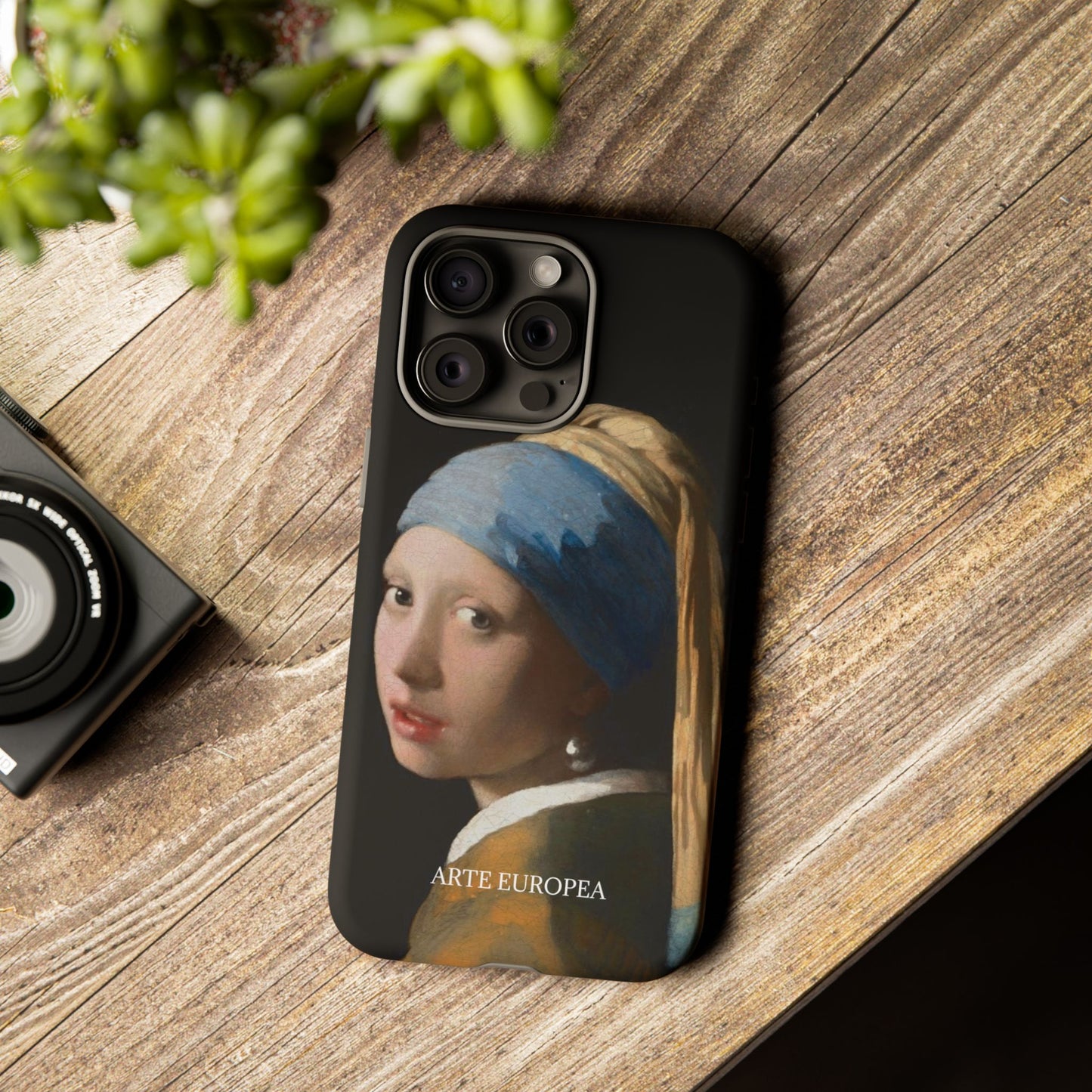 Girl with a Pearl Earring - Johannes Vermeer (1665) - Phone Case