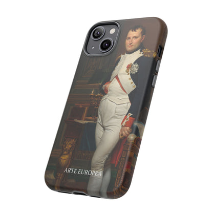 The Emperor Napoleon in His Study at the Tuileries - Jacques-Louis David (1812) - Phone Case