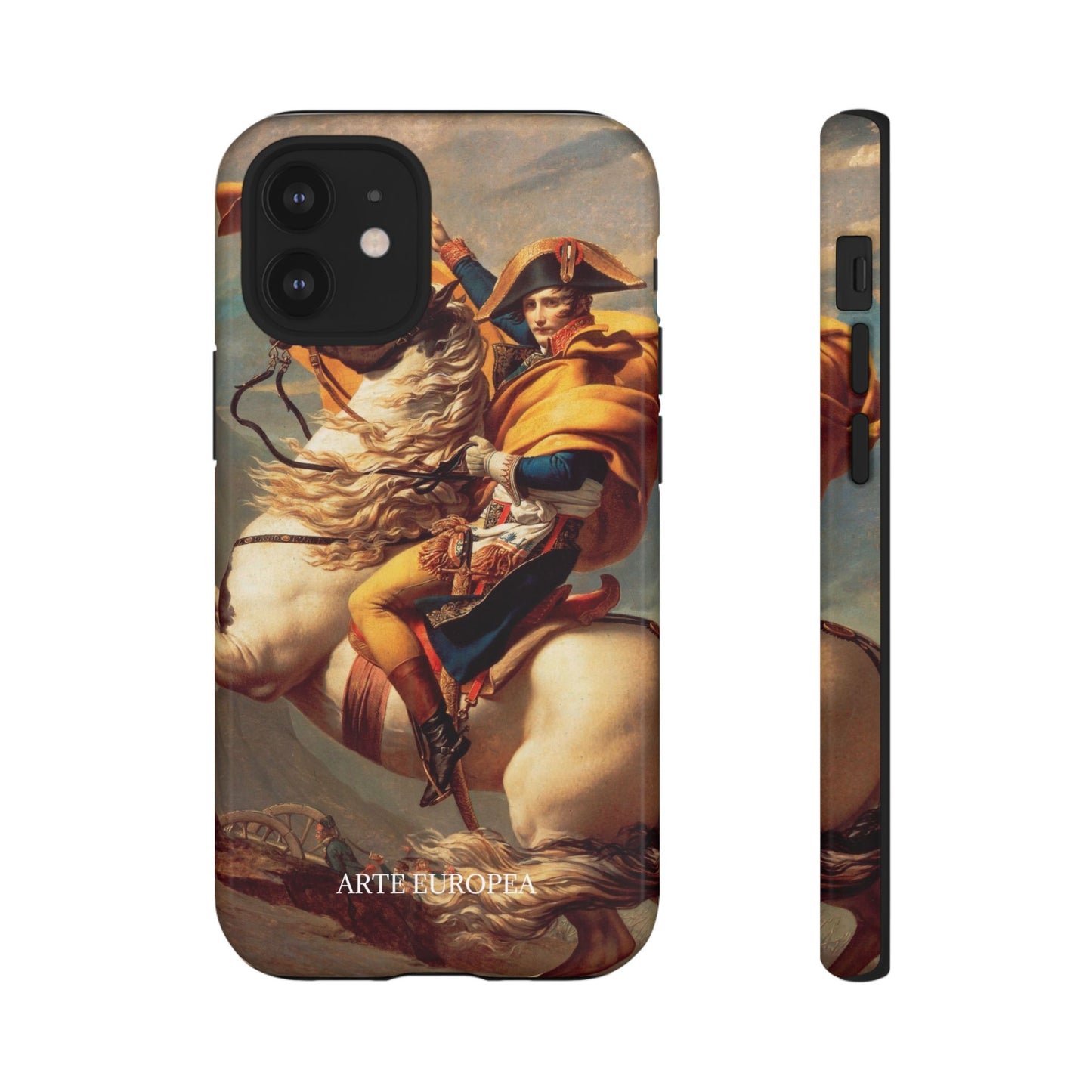 Napoleon Crossing the Alps - Jacques-Louis David (1801) - Phone Case