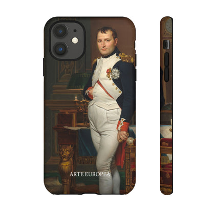 The Emperor Napoleon in His Study at the Tuileries - Jacques-Louis David (1812) - Phone Case