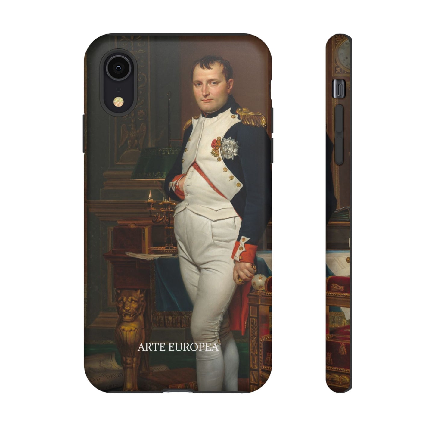 The Emperor Napoleon in His Study at the Tuileries - Jacques-Louis David (1812) - Phone Case