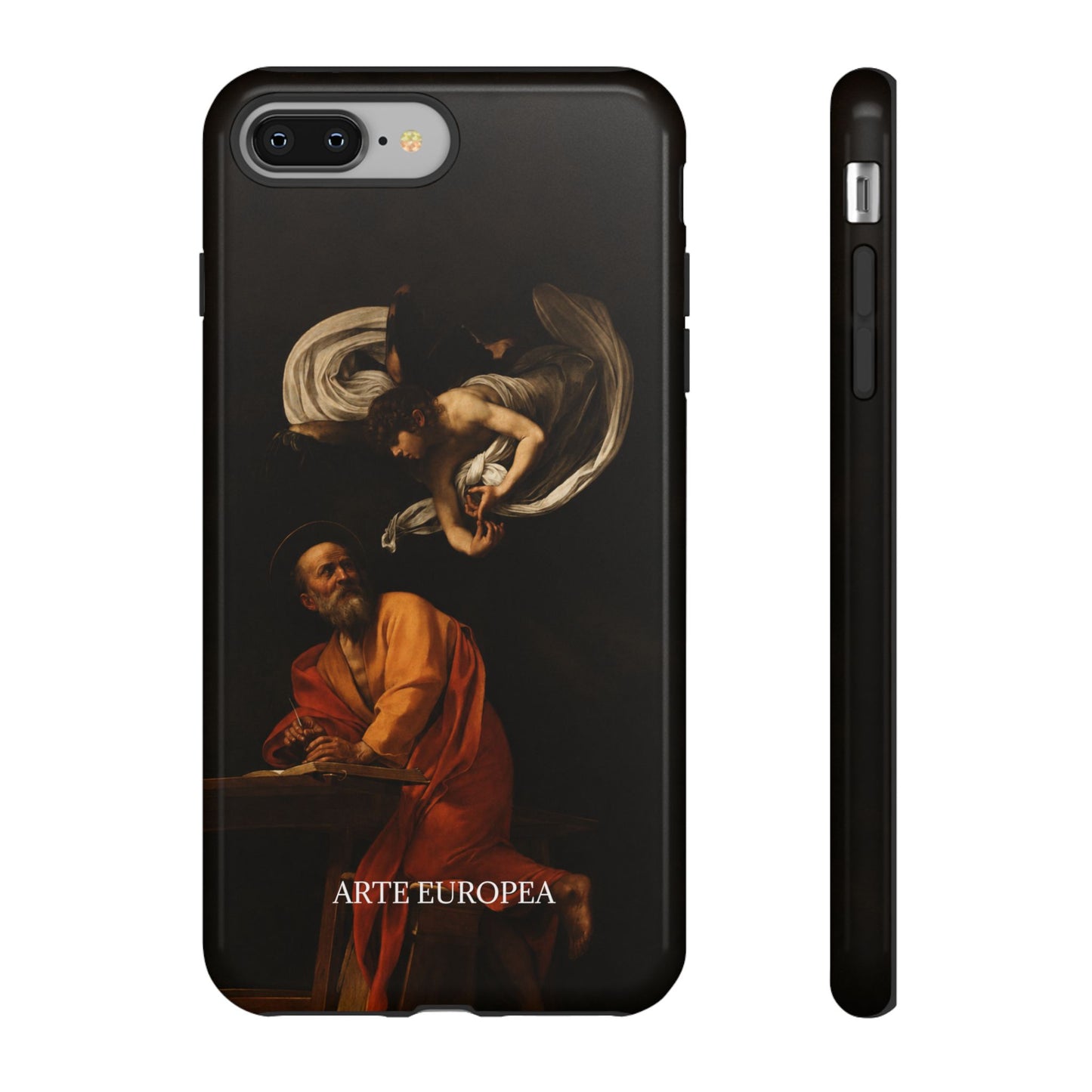 The Inspiration of Saint Matthew - Caravaggio (1602) - iPhone Case