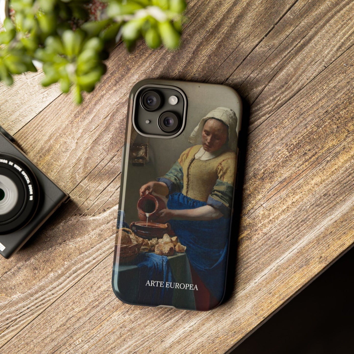 The Milkmaid - Johannes Vermeer (1657-1658) - Phone Case