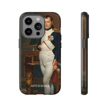 The Emperor Napoleon in His Study at the Tuileries - Jacques-Louis David (1812) - Phone Case