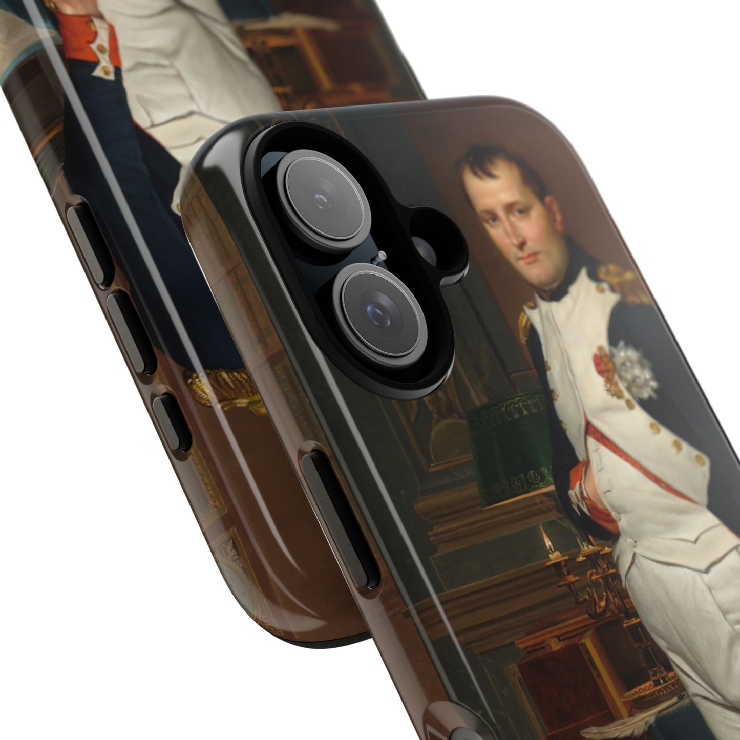 The Emperor Napoleon in His Study at the Tuileries - Jacques-Louis David (1812) - Phone Case