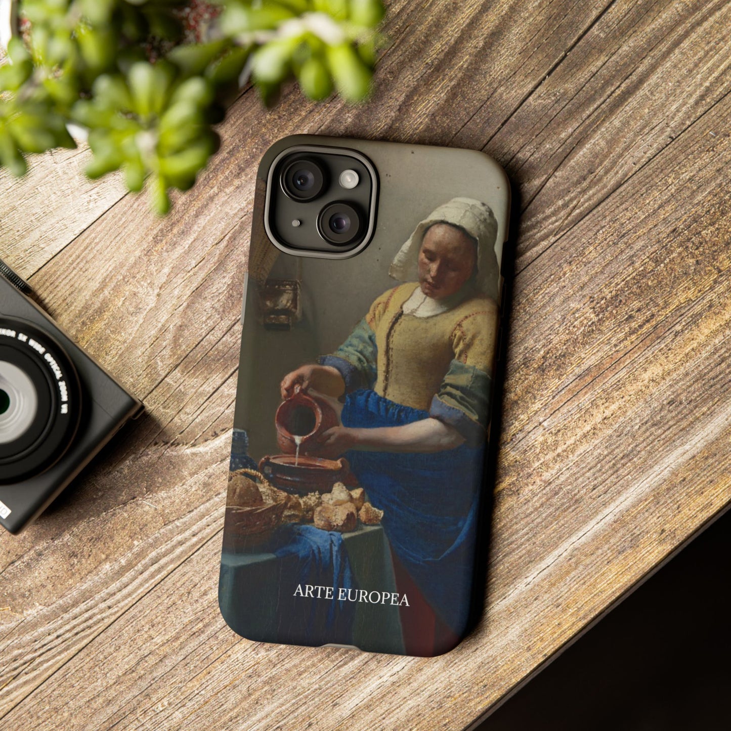 The Milkmaid - Johannes Vermeer (1657-1658) - Phone Case
