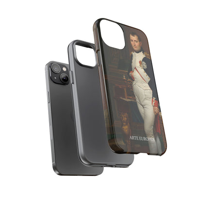 The Emperor Napoleon in His Study at the Tuileries - Jacques-Louis David (1812) - Phone Case