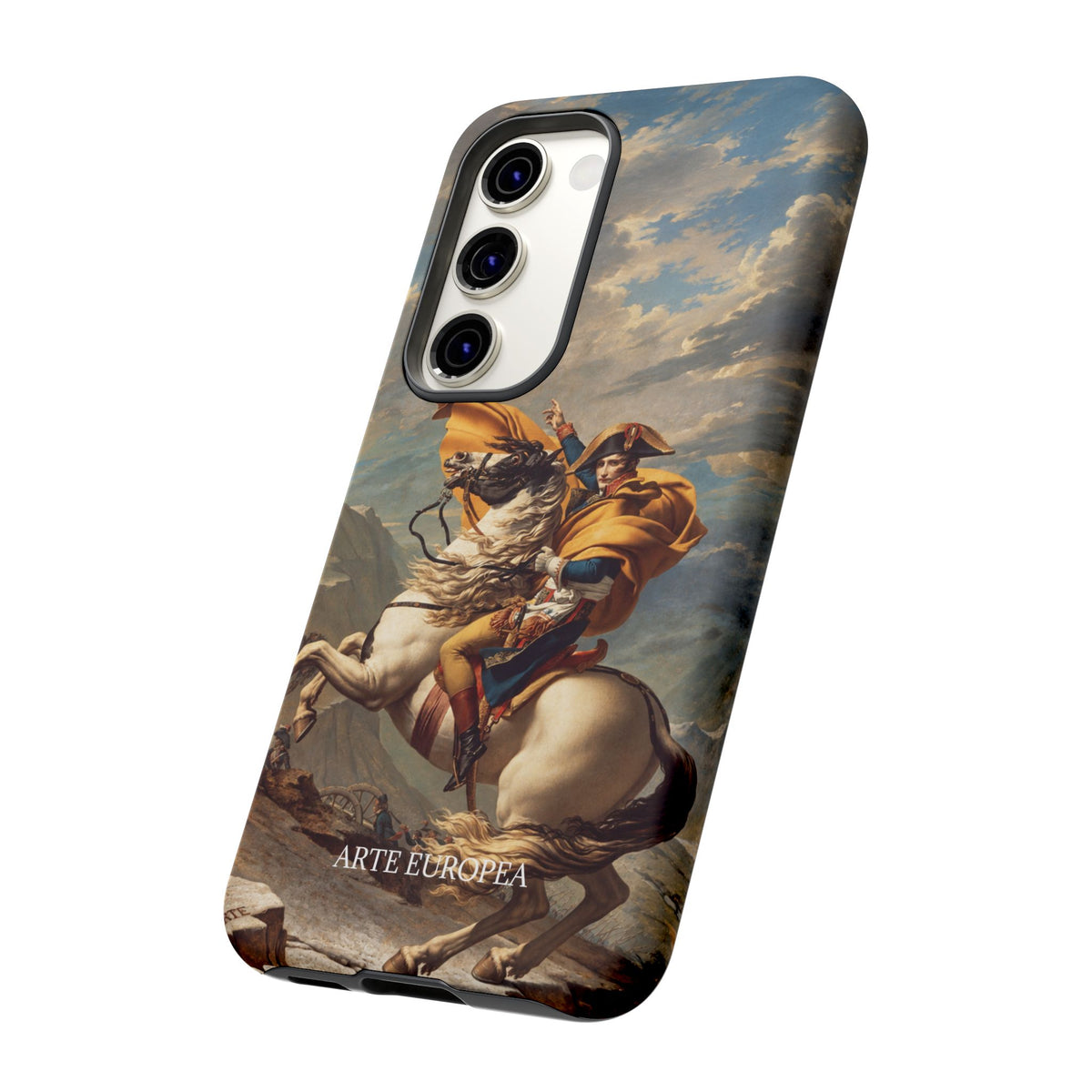 Napoleon Crossing the Alps (Orange) - Jacques-Louis David