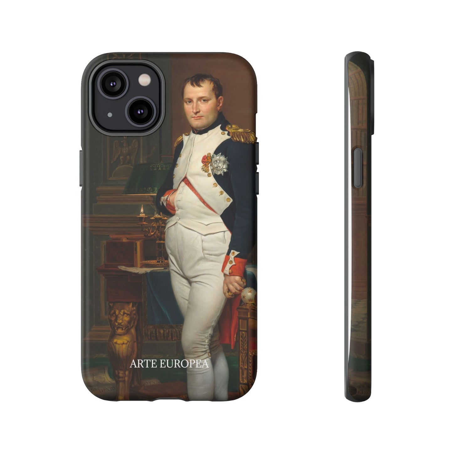 The Emperor Napoleon in His Study at the Tuileries - Jacques-Louis David (1812) - Phone Case