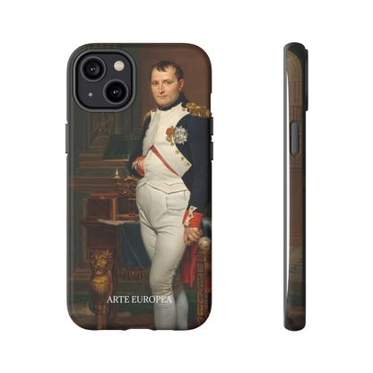 The Emperor Napoleon in His Study at the Tuileries - Jacques-Louis David (1812) - Phone Case
