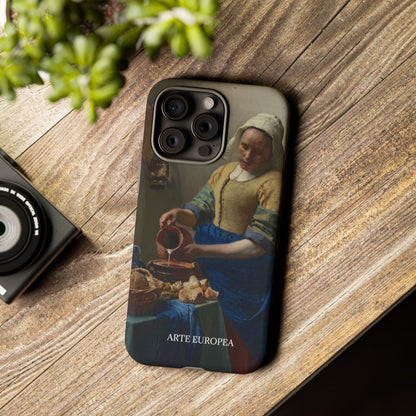 The Milkmaid - Johannes Vermeer (1657-1658) - Phone Case