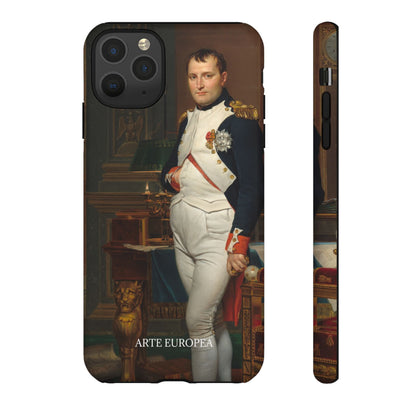 The Emperor Napoleon in His Study at the Tuileries - Jacques-Louis David (1812) - Phone Case