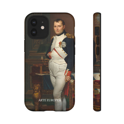 The Emperor Napoleon in His Study at the Tuileries - Jacques-Louis David (1812) - Phone Case