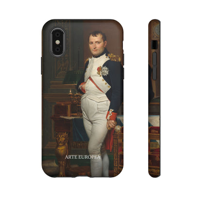 The Emperor Napoleon in His Study at the Tuileries - Jacques-Louis David (1812) - Phone Case