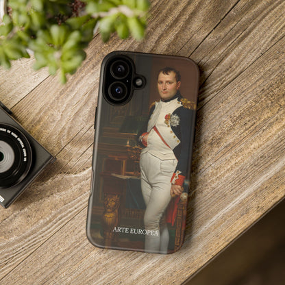 The Emperor Napoleon in His Study at the Tuileries - Jacques-Louis David (1812) - Phone Case
