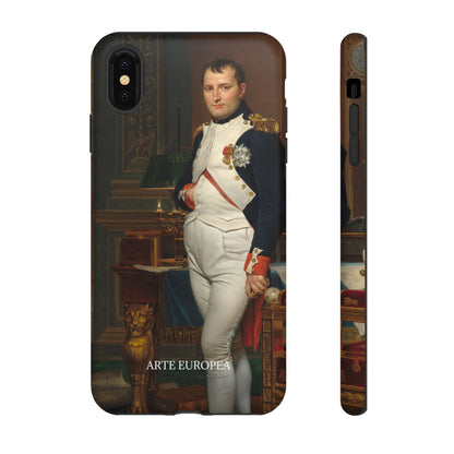 The Emperor Napoleon in His Study at the Tuileries - Jacques-Louis David (1812) - Phone Case