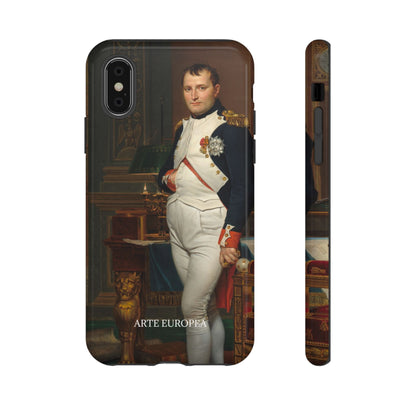 The Emperor Napoleon in His Study at the Tuileries - Jacques-Louis David (1812) - Phone Case