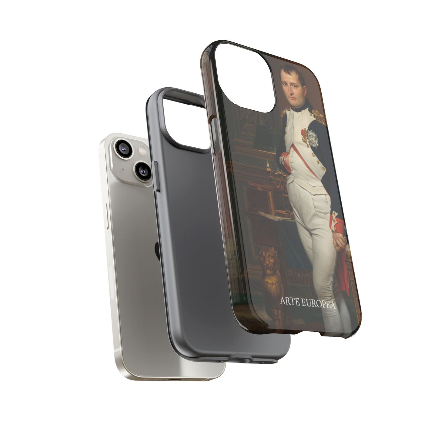 The Emperor Napoleon in His Study at the Tuileries - Jacques-Louis David (1812) - Phone Case