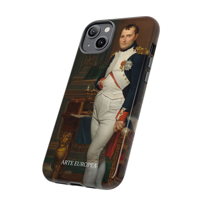 The Emperor Napoleon in His Study at the Tuileries - Jacques-Louis David (1812) - Phone Case