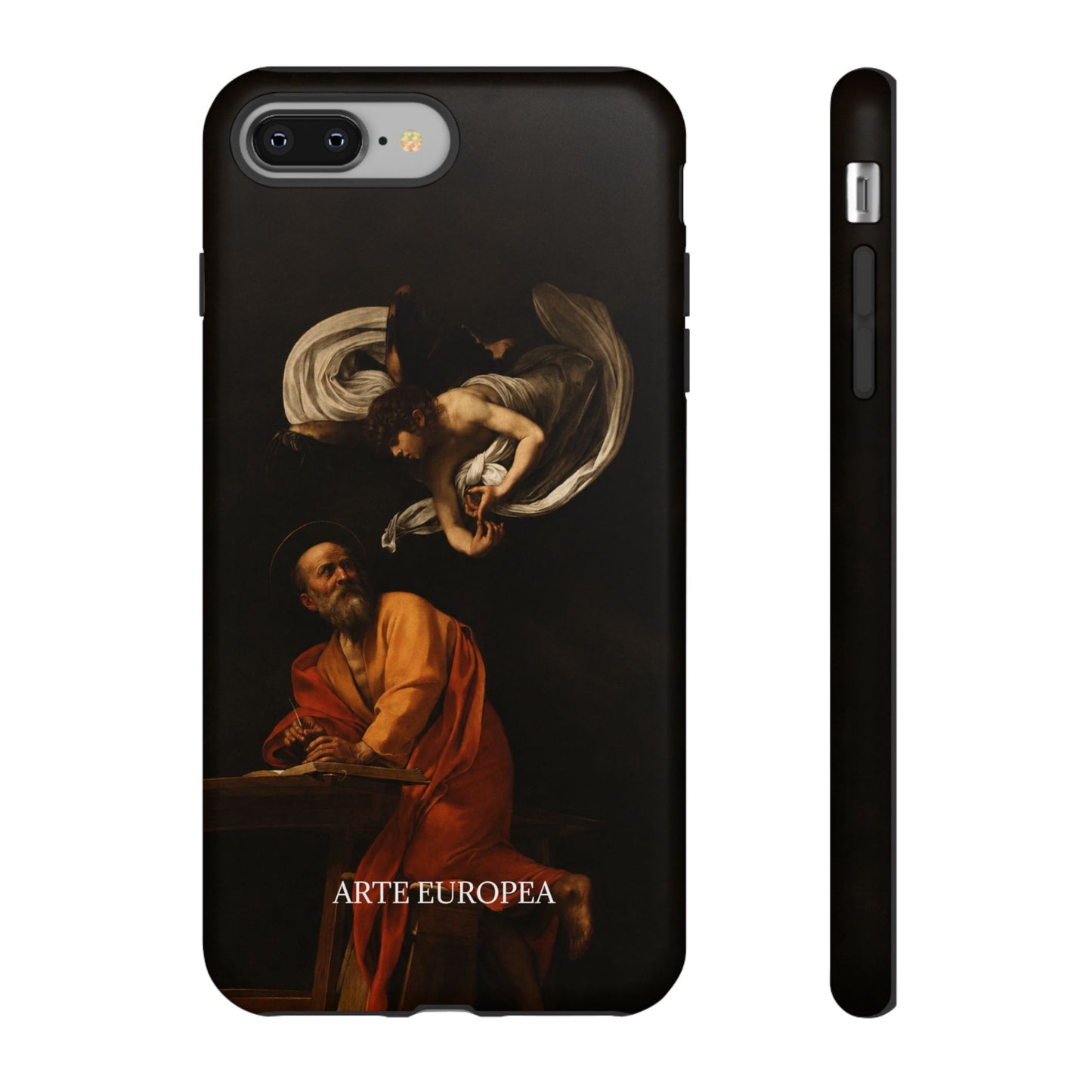The Inspiration of Saint Matthew - Caravaggio (1602) - iPhone Case