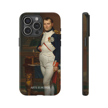 The Emperor Napoleon in His Study at the Tuileries - Jacques-Louis David (1812) - Phone Case
