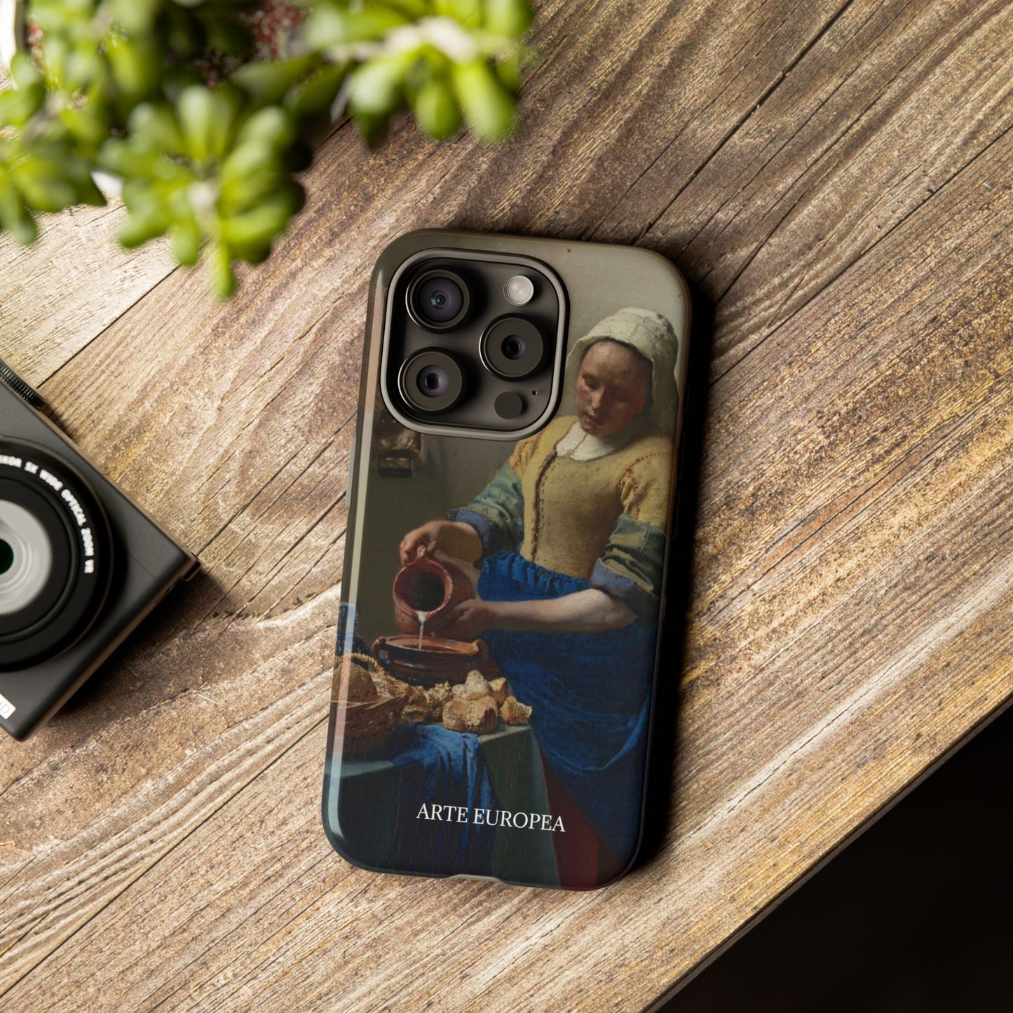 The Milkmaid - Johannes Vermeer (1657-1658) - Phone Case