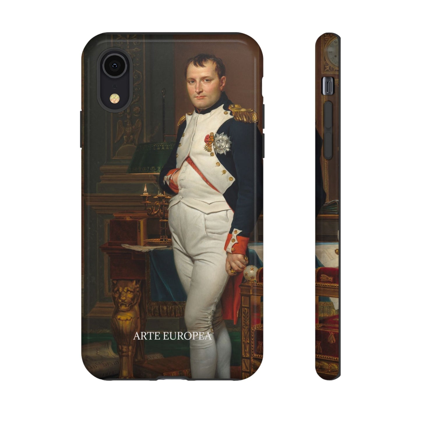 The Emperor Napoleon in His Study at the Tuileries - Jacques-Louis David (1812) - Phone Case