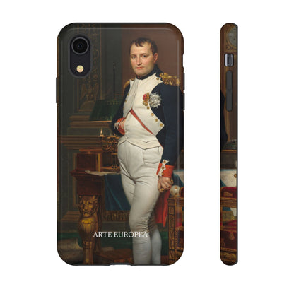 The Emperor Napoleon in His Study at the Tuileries - Jacques-Louis David (1812) - Phone Case