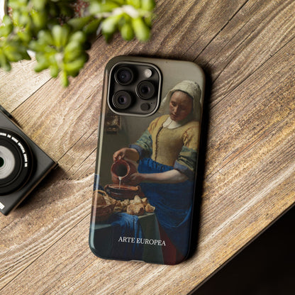 The Milkmaid - Johannes Vermeer (1657-1658) - Phone Case
